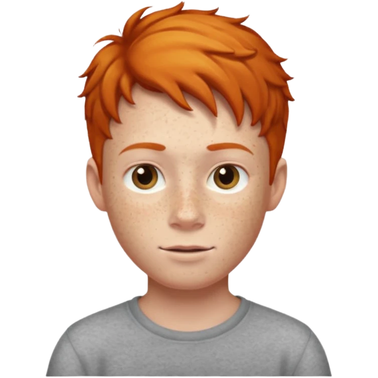ginger boy  emoji