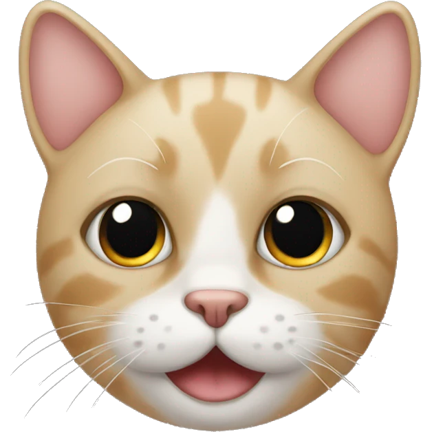 Cat with dark eye circles emoji