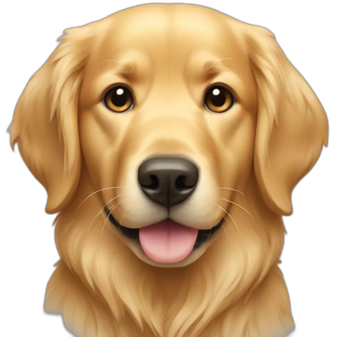 Golden retriever  emoji