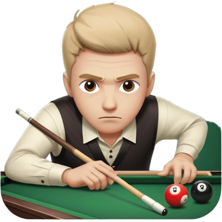 billiard man emoji