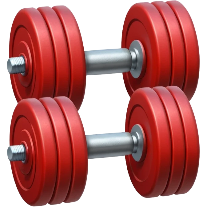 Dumbbell pressure level emoji