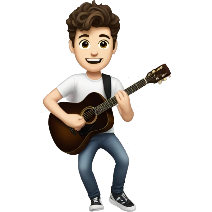 shawn mendes playing guitar emoji