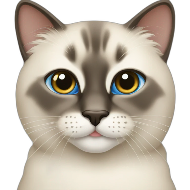 Cat siamois emoji