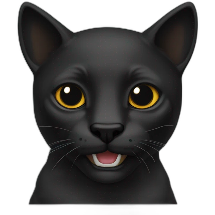 pantera nera emoji