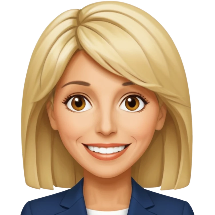 Un emojin de Brigitte Macron  emoji