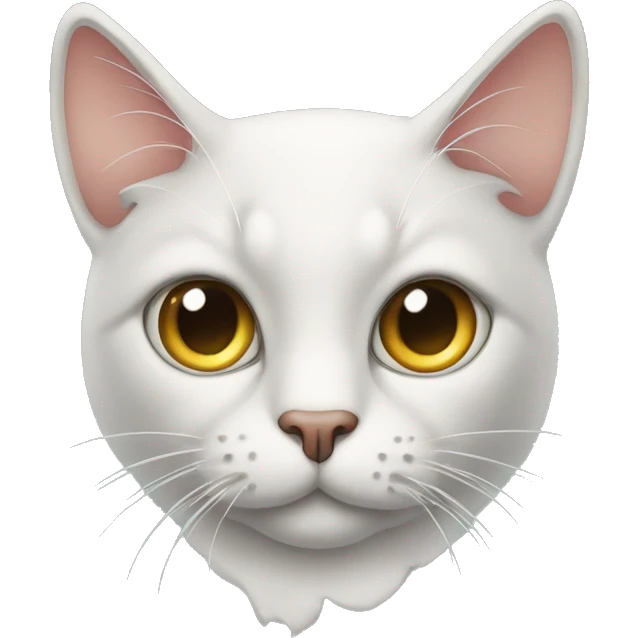 Cat with a monocle emoji