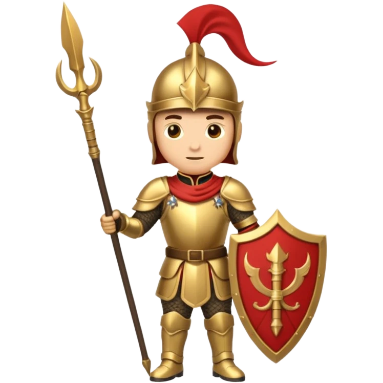 Moon Guard – crescent spear,Royal Soldiers. emoji