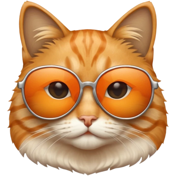 Cat wearing sunglasses emoji