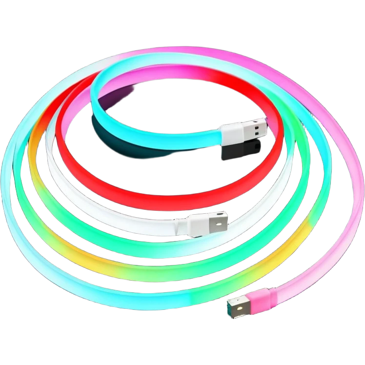 Custom LED light strips emoji