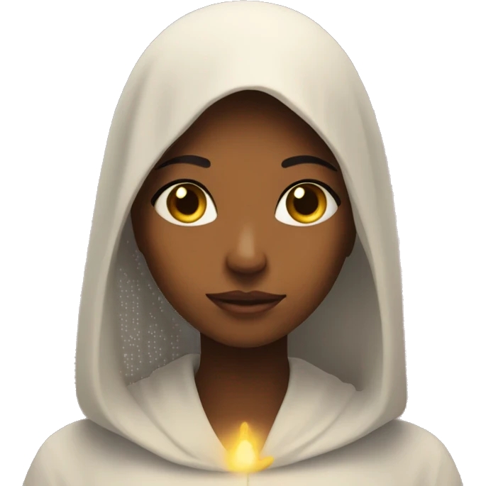a girl going through a spiritual awakening emoji