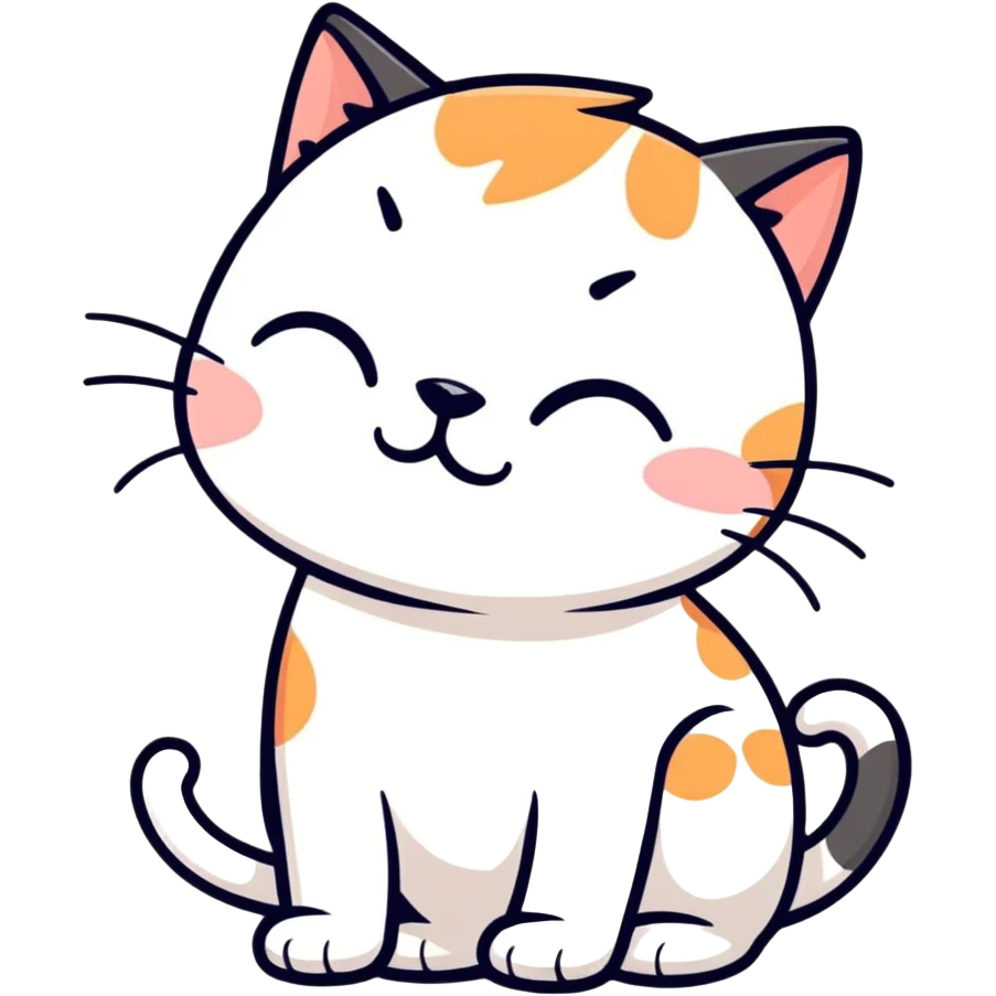 Cat giving kisses emoji