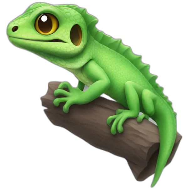 cute lizard emoji
