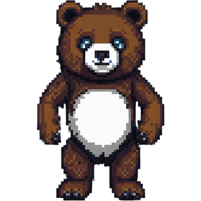 animatronic bear inspired by Five Nights at Freddy's emoji