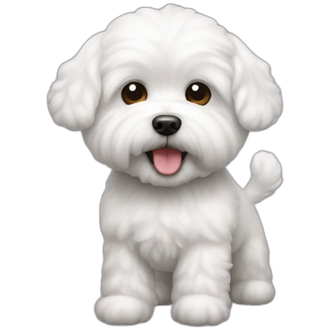 Bichon maltes emoji