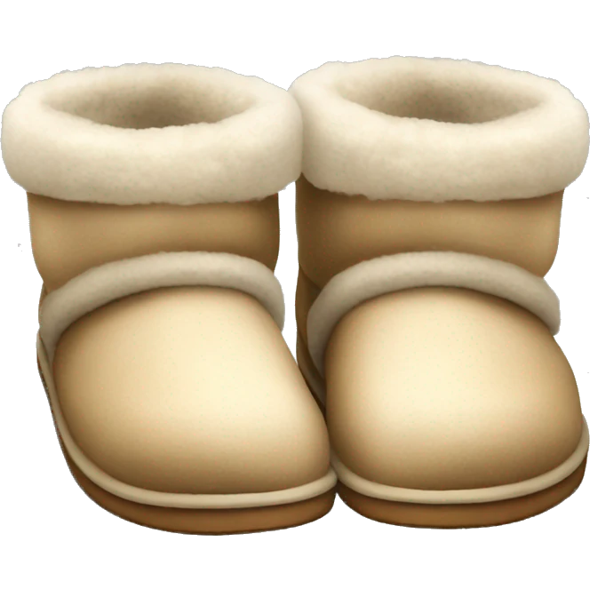Cozy Uggs slippers  emoji