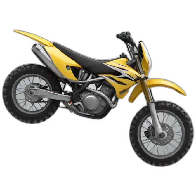 Moto cross emoji