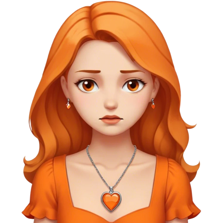 Herth ornge broken emoji