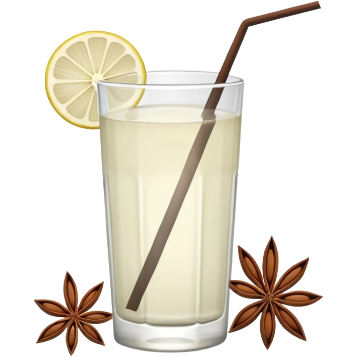 Turkish alcoholic drink = raki emoji