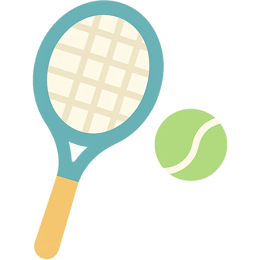 tennis equipment emoji