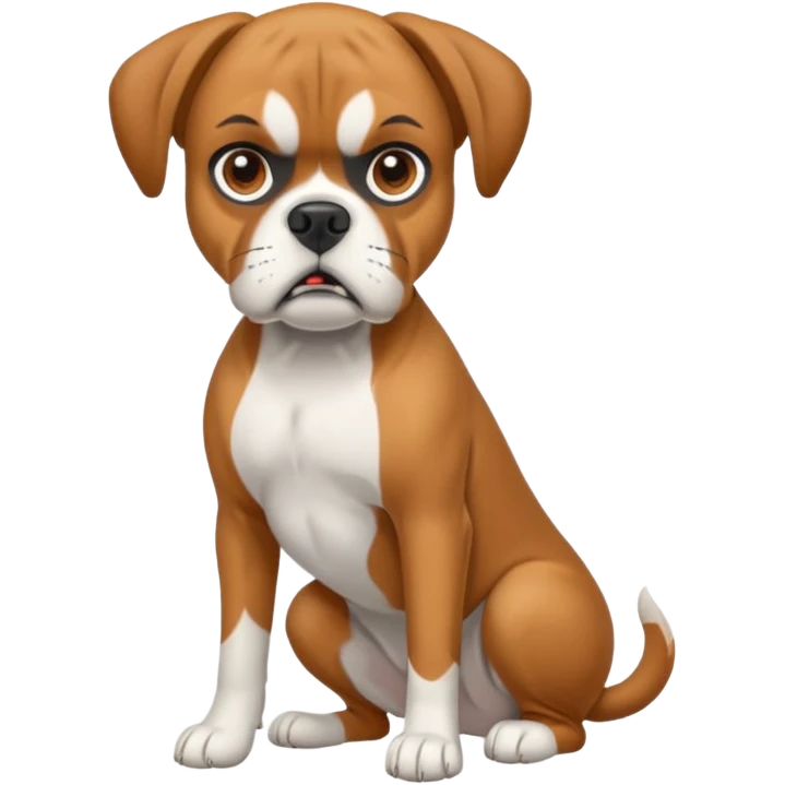 boxer dog emoji