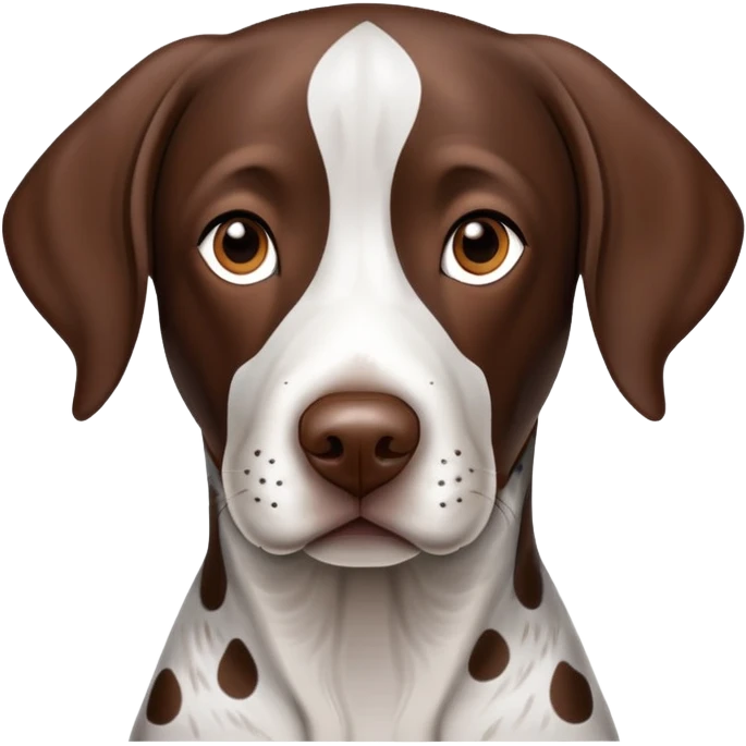 German shorthaired pointer emoji