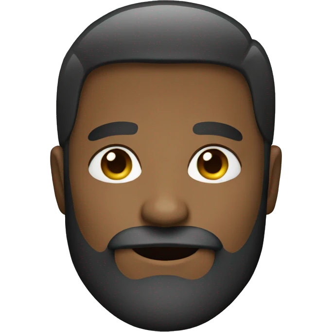 man with beard emoji