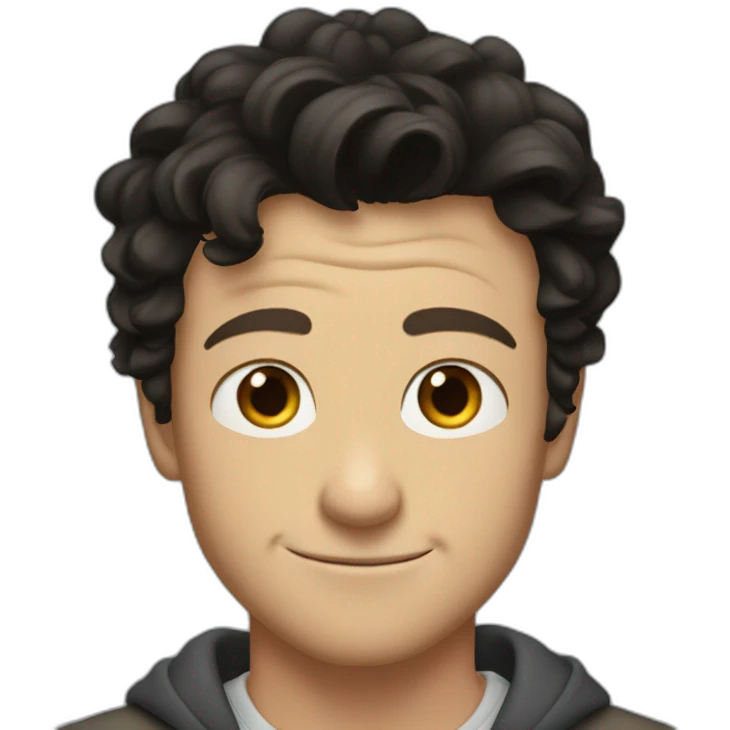 Simon baker hug a black girl brown eyes and short black hair emoji