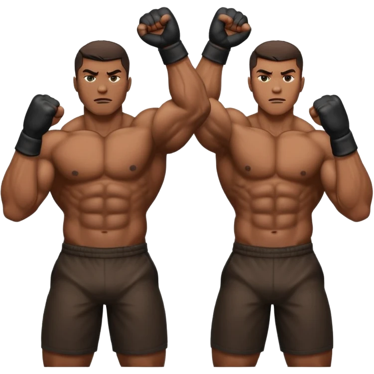 Wakanda forever . Two black fists crossing in an x pattern emoji