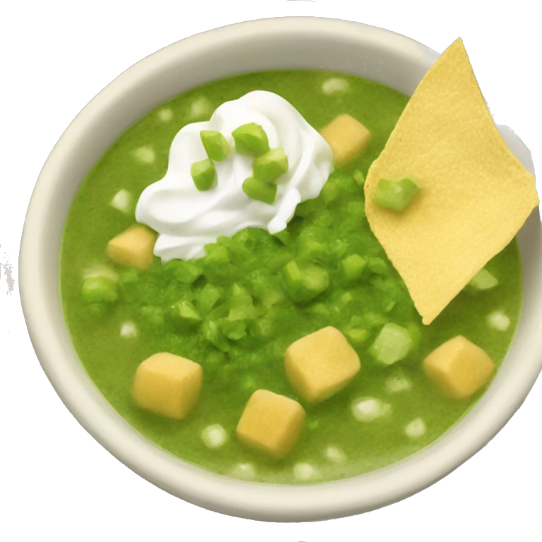 Pozole verde emoji