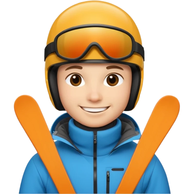 A person is skiing on the snow
person emoji