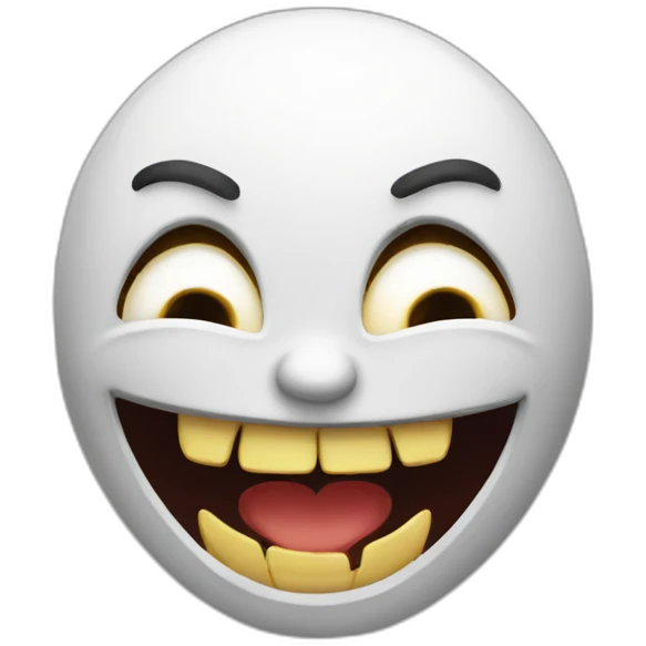 evil laughing emoji