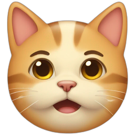 A crying cat emoji emoji