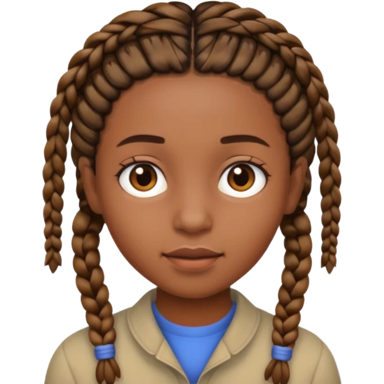 👦🏽 punle trenzas cortas  emoji
