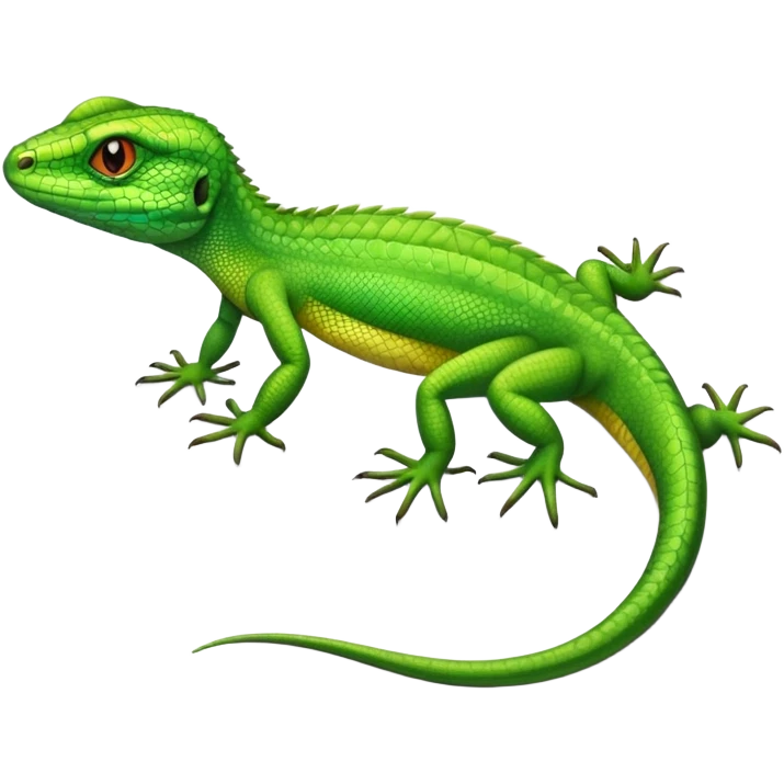 naked lizard emoji