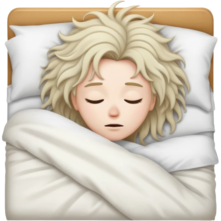 Person lying face down in bed emoji