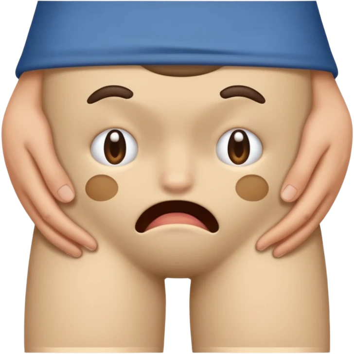 person pooping pants emoji