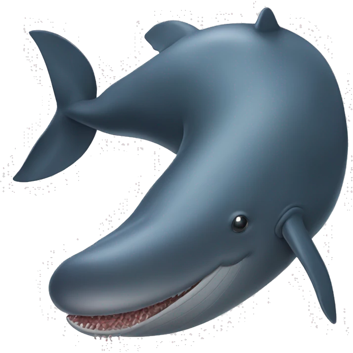 Sperm whale emoji