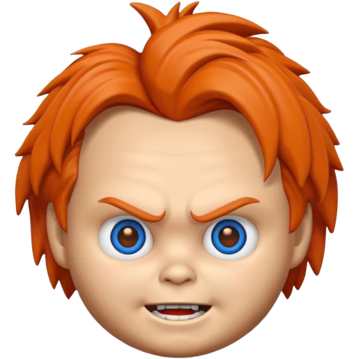 Un emojin de chuky emoji