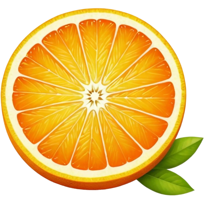 Smudge bundle with citrus slice emoji