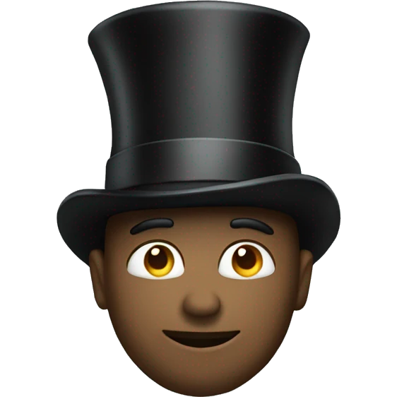 man wit top hat emoji