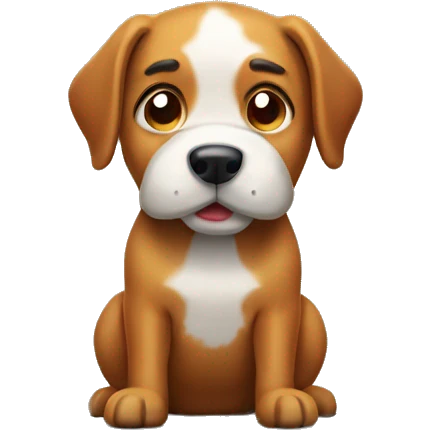 dog pooping emoji