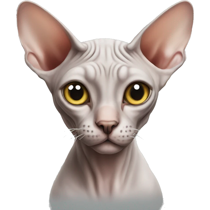 Sphynx cat emoji