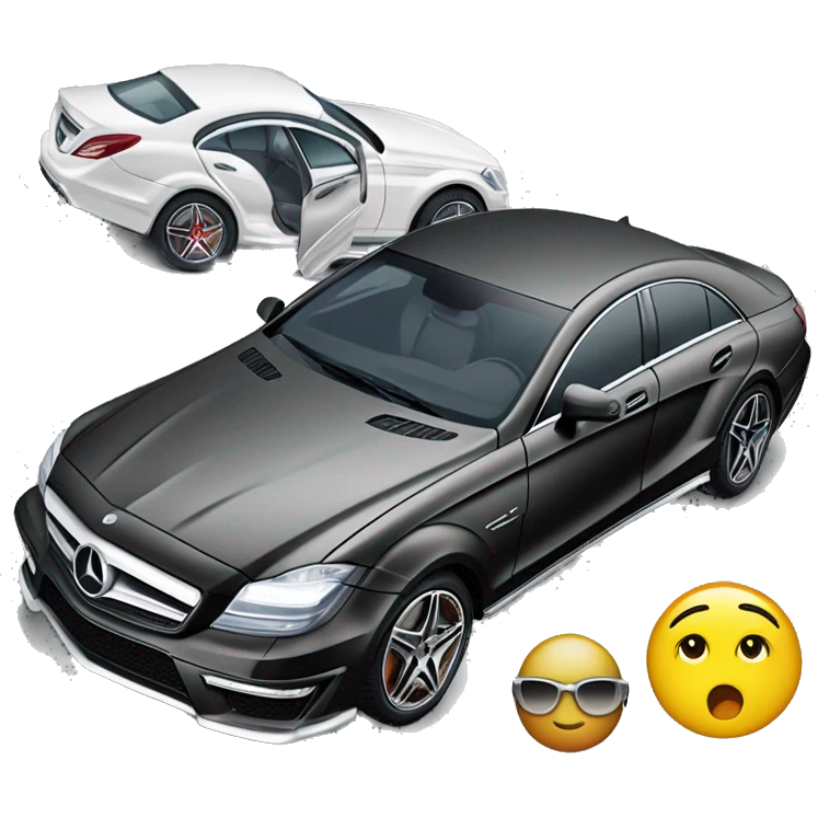 wengallbi and Mercedes CLS 63 AMG emoji