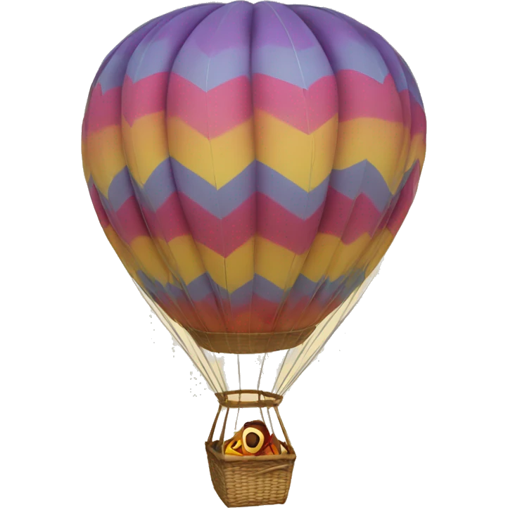 Hot air balloon  emoji