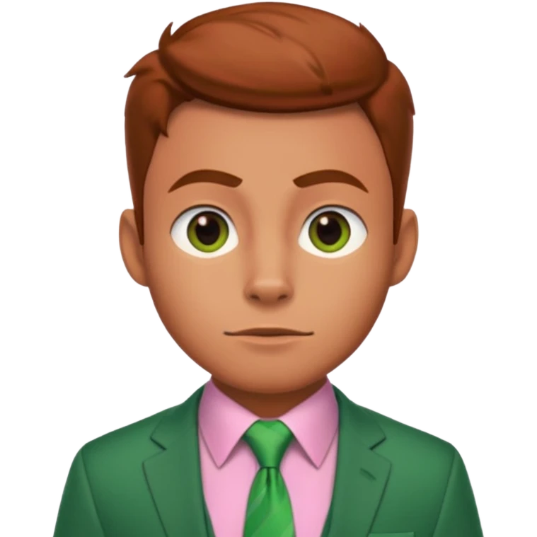 Nick Wilde (pink shirt, green tie, no suit) from the Zootopia Disney movie emoji