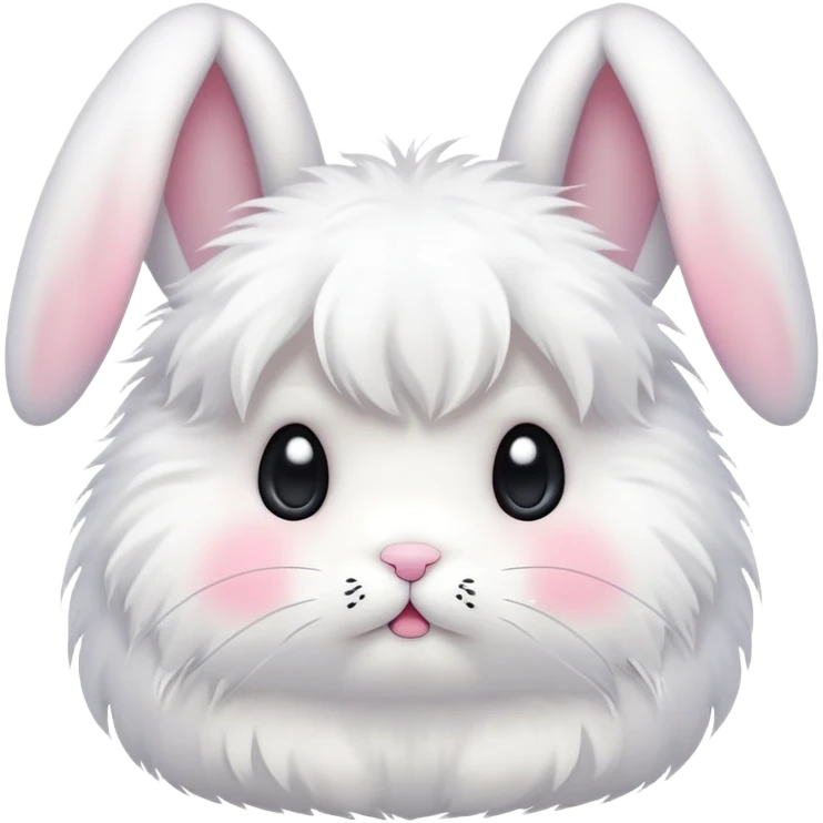 kawaii bunny sad emoji