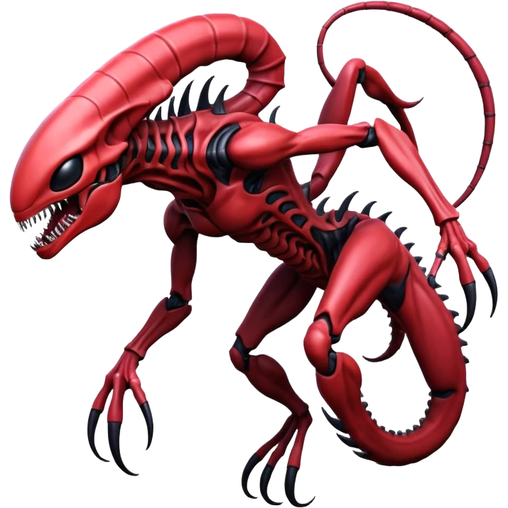 Abstract Venom-Xenomorph-Genesect-ET-hybrid-fantasy-creature emoji