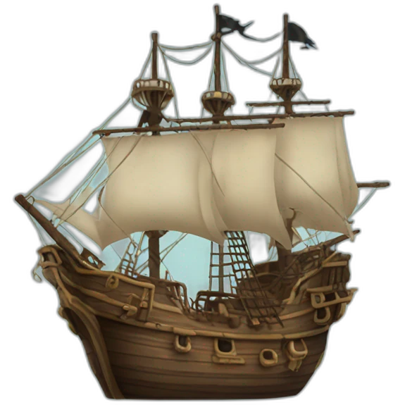 Pirates Ship emoji