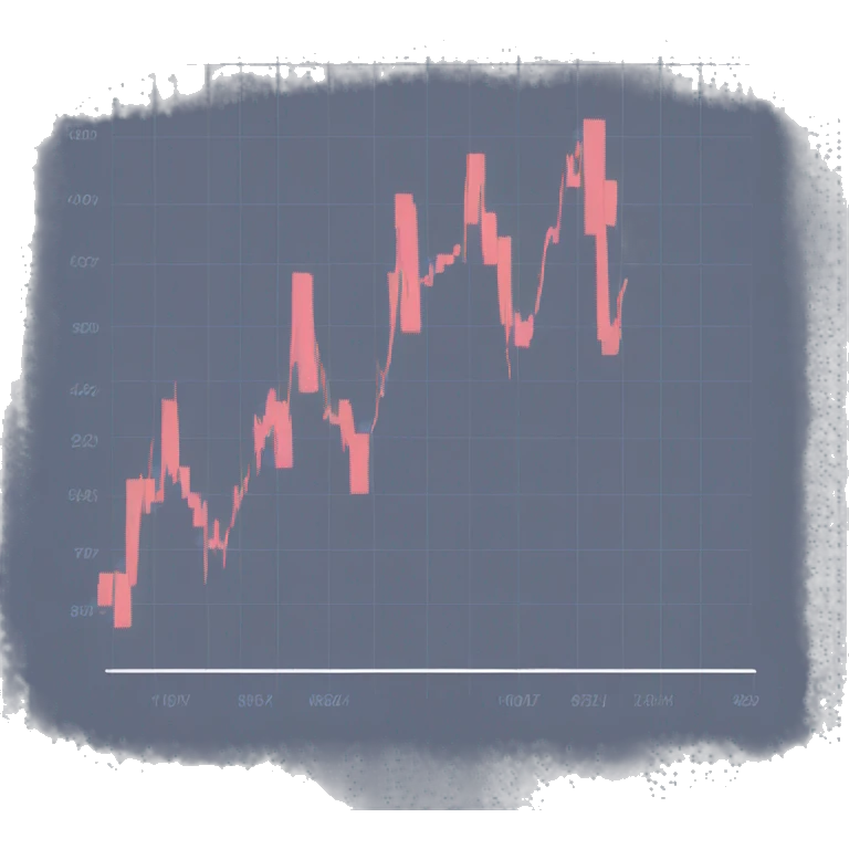 Stock candle chart  emoji