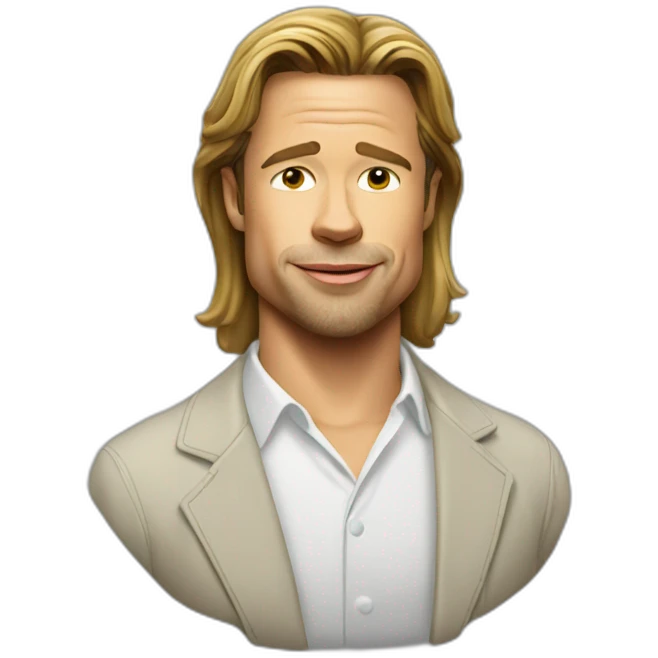 brad pitt emoji